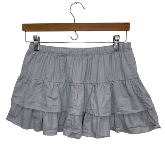 Brandy Melville Dresses & Skirts - Brandy Melville John Galt Brand Light Blue Tiered Mini Skirt, size XS Preppy